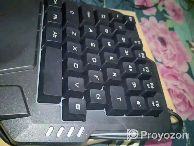 One Handed Gaming Keyboard