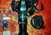 Canon 600D DSLR Camera With 55-250 Lens (Used)