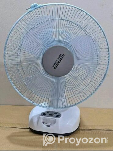 Rechargeable Table Fan,12″ inches Height