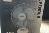 Rechargeable Table Fan,12″ inches Height