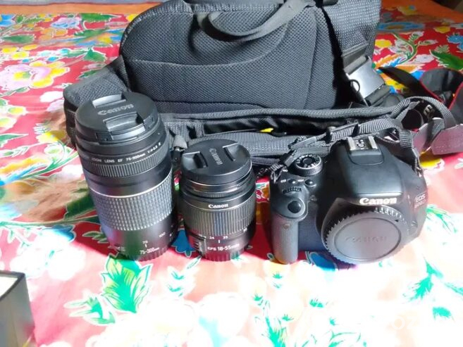 CANON EOS 600D DSLR Camera With Full Set