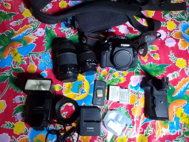 CANON EOS 600D DSLR Camera With Full Set