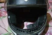 SUZUKI Helmet Black color & White step (used)