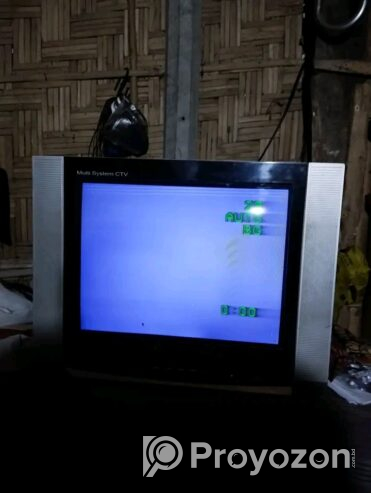 CRT Old Television 21″ colourful TV (Used)