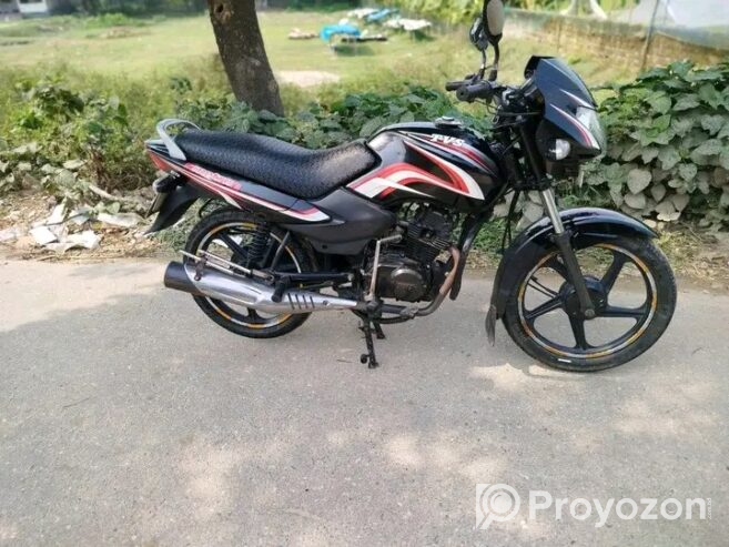 TVS Metro 100cc black color