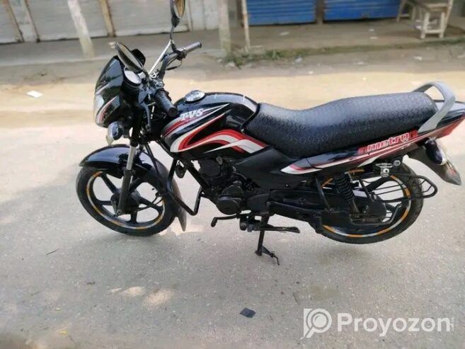 TVS Metro 100cc black color