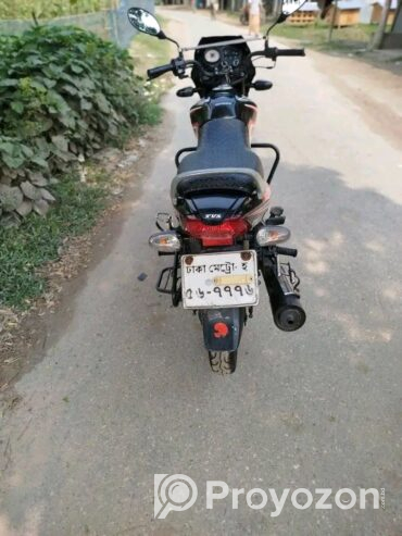 TVS Metro 100cc black color