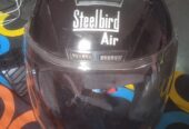 Steelbird Air black colour helmet