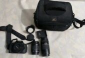 Camera body and original charger 18-55 mm lens