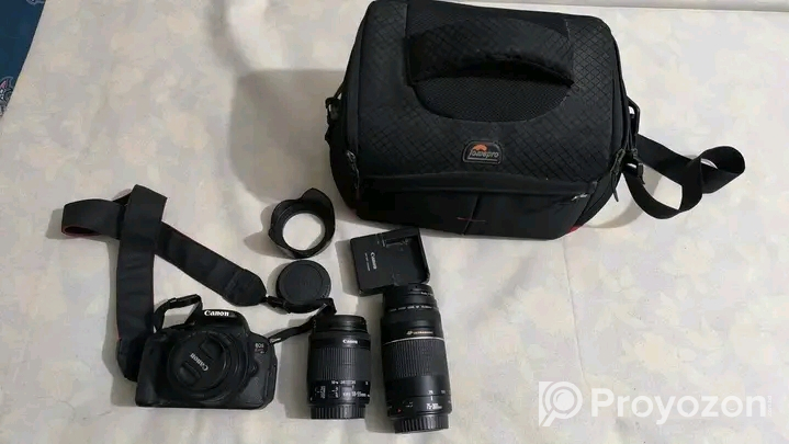 Camera body and original charger 18-55 mm lens