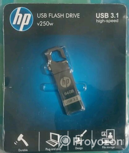 HP v250w 128GB USB 3.2 flash drive (Used)