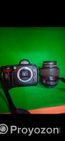 Nikon D70s Camera 18-55mm VR lens.