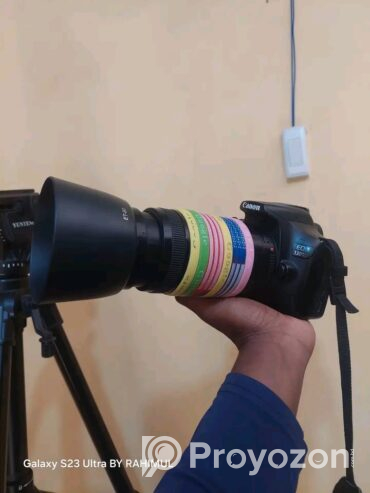 Canon 1300D with 75-300 zoom lens