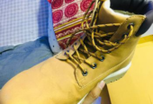 Richkid Mens Winter Boots Mustard