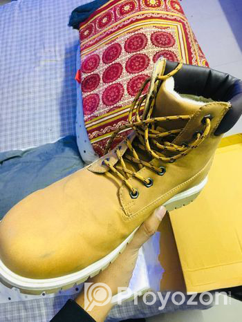 Richkid Mens Winter Boots Mustard