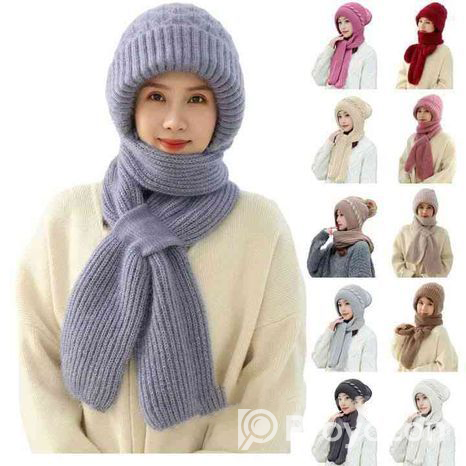 Ear Protection Windproof Cap Scarf