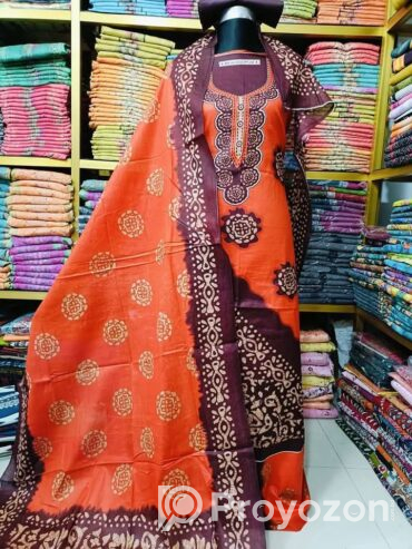 কালামকারি পেটেল ৩পিস বিক্রি করা হবে